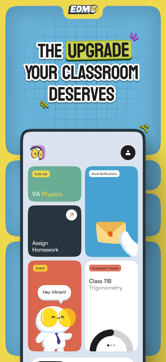 Edmo Teachers app preview